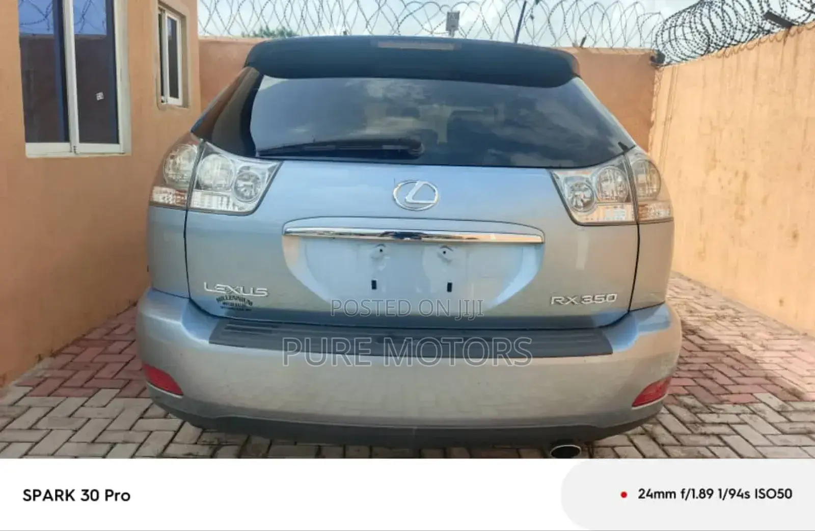 Lexus RX 350 2007 Blue