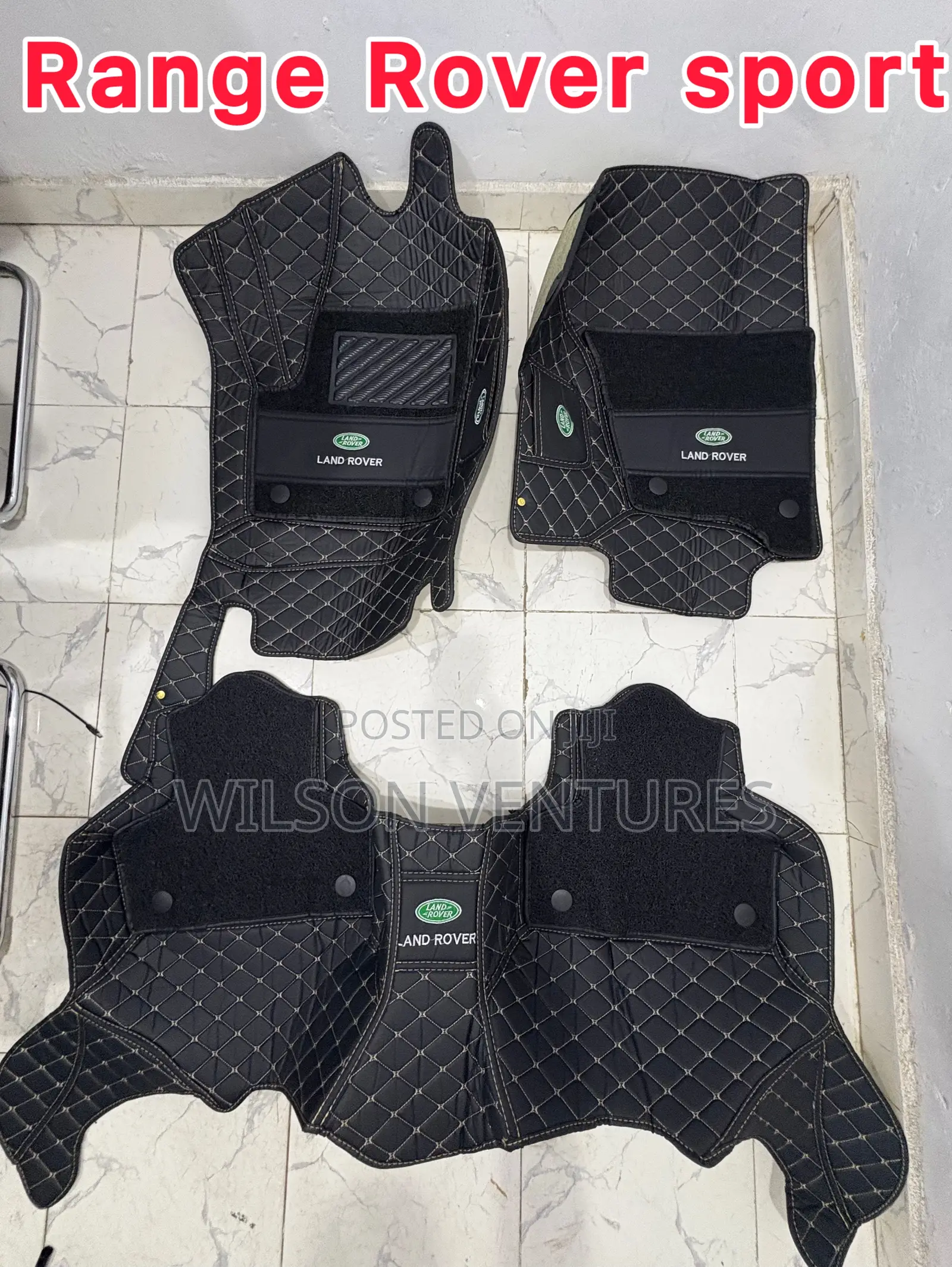 High Quality Double Layer Foot Mat For Range Rover Sport