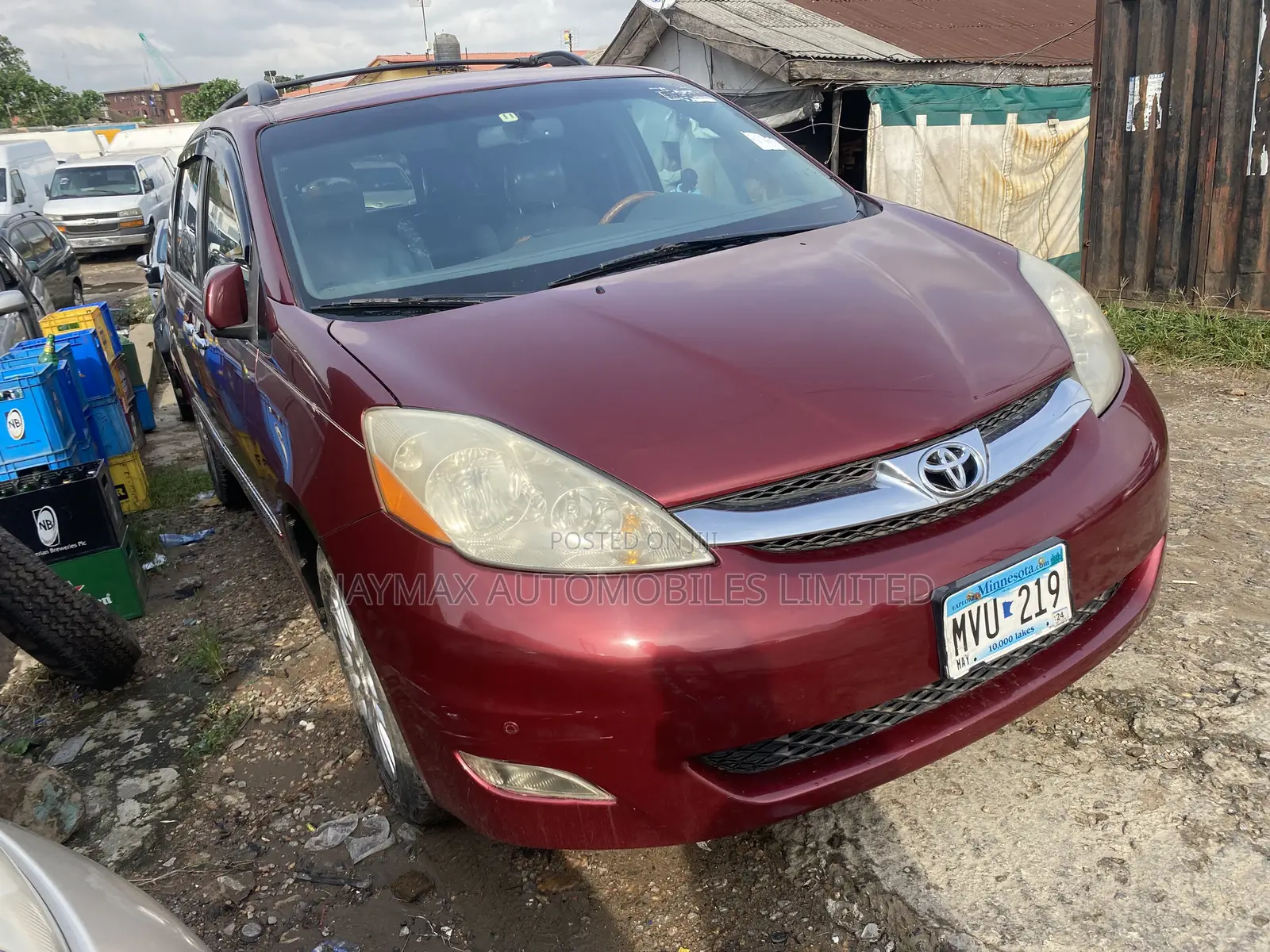 Toyota Sienna Limited 7 Passenger 2010 Red