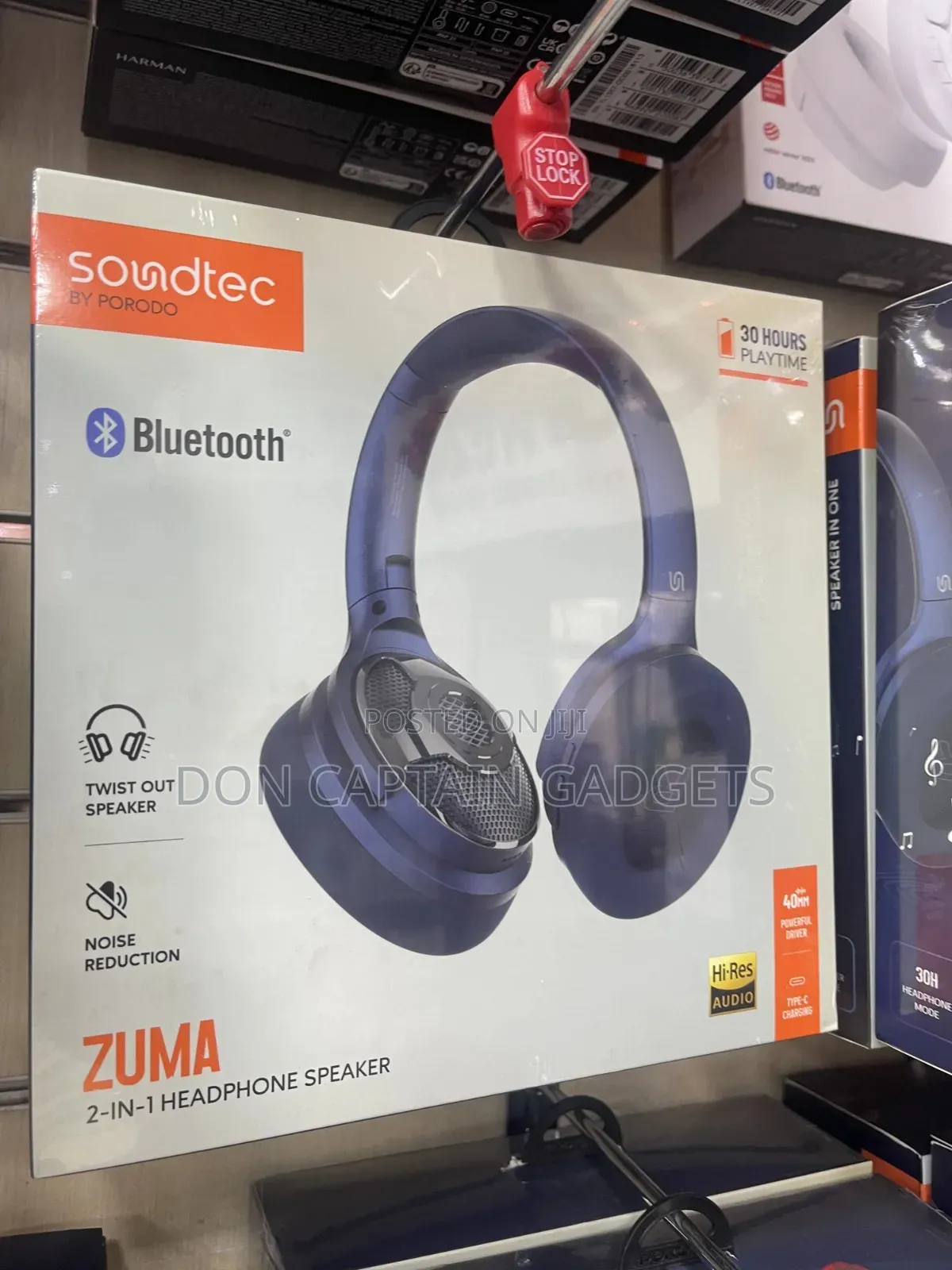 Porodo Soundtec Zuma 2in1 Headphones Speaker