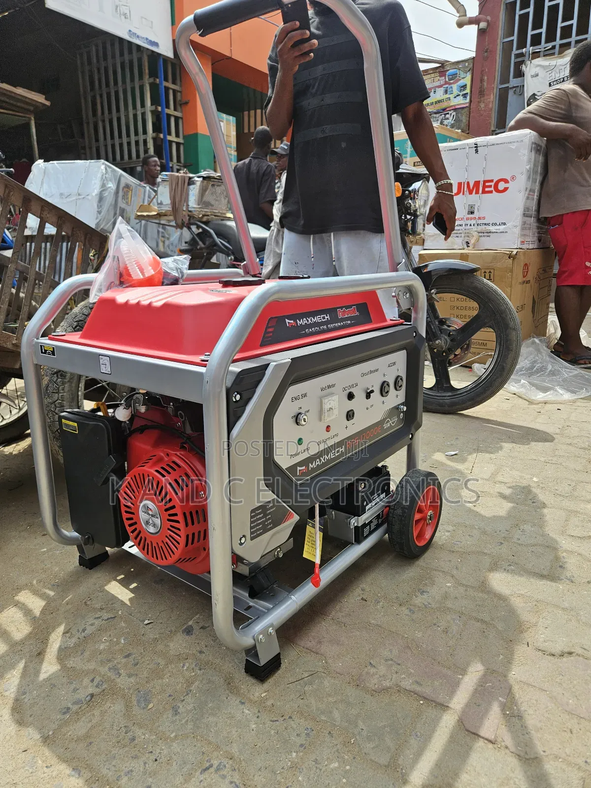 10kva Maxmech Petorl Generator