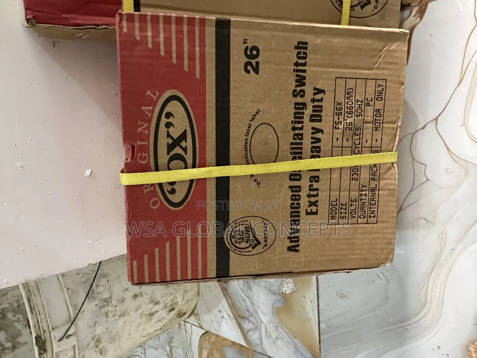 Original Ox 26inches Industrial Standing Fan