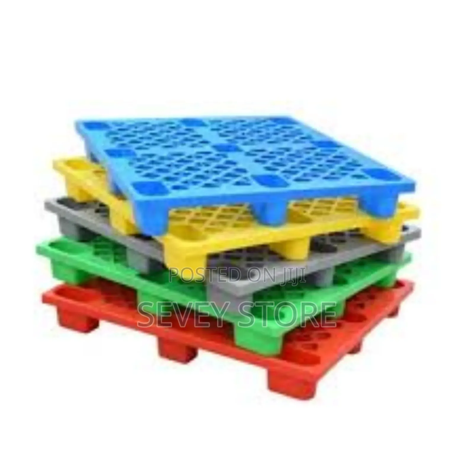 Yellow Plastic Pallet, Nestable Flooring Pallets
