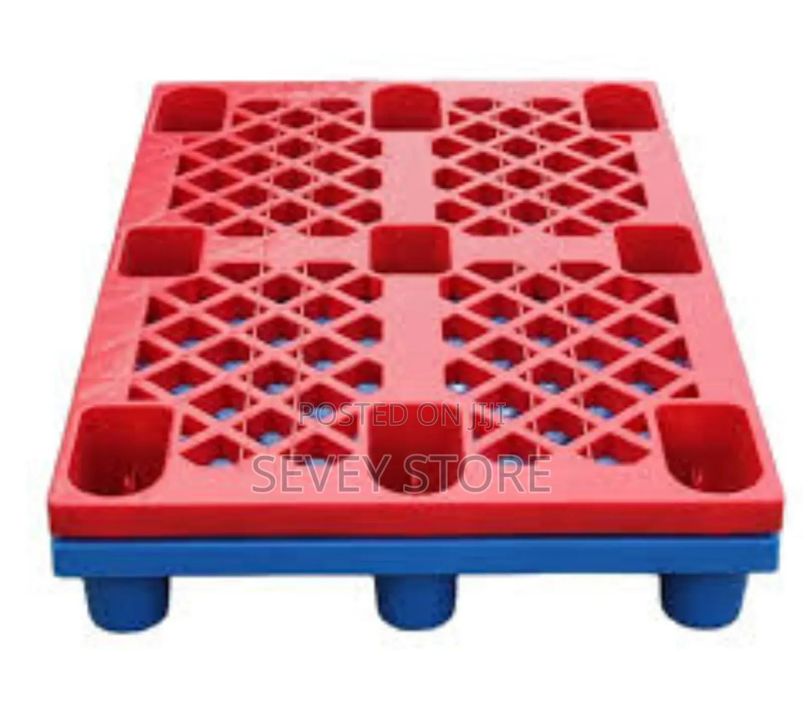 Red Rubber Storage Plastic Pallet