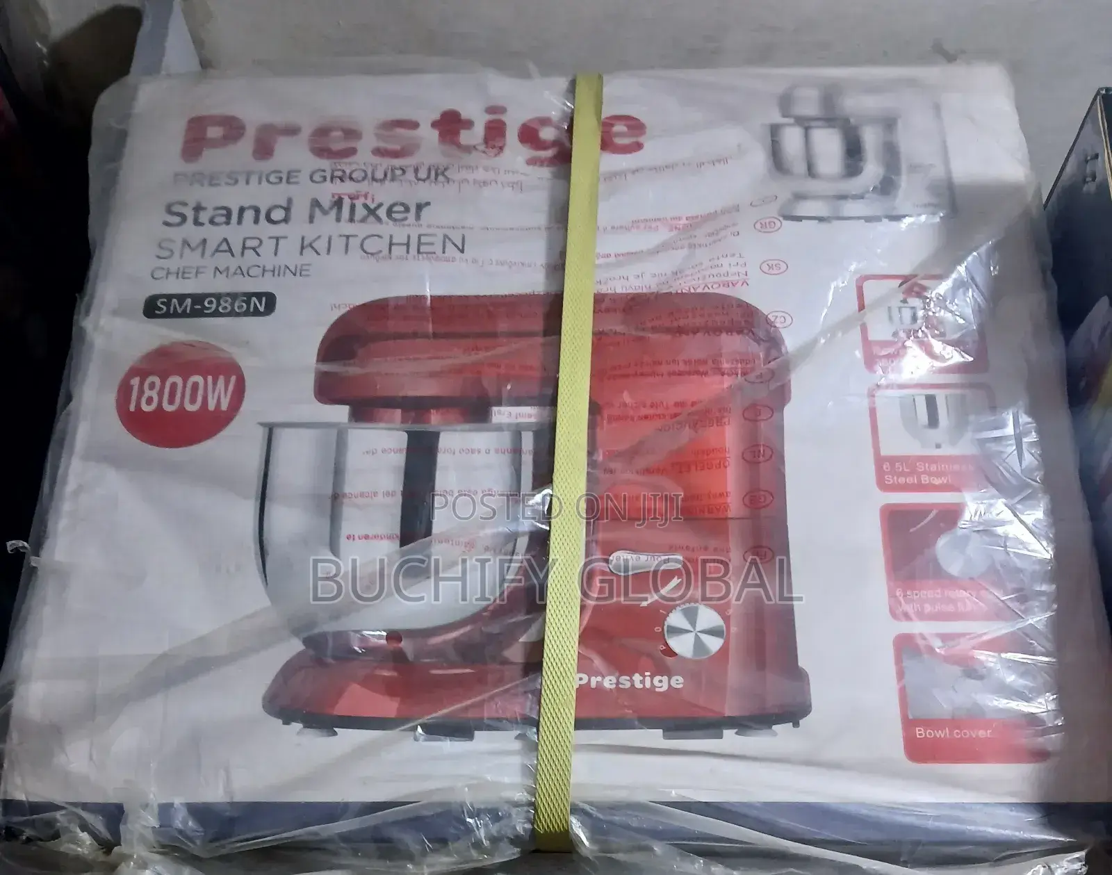 Prestige Stand Cake Mixer 6.5l