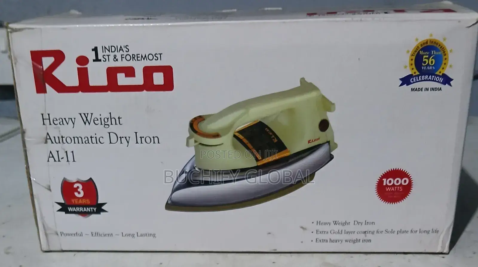 Rico Heavy Weight Dry Iron