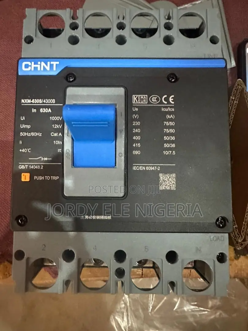 Chint McCb Breaker 400/630a/800a 4pole