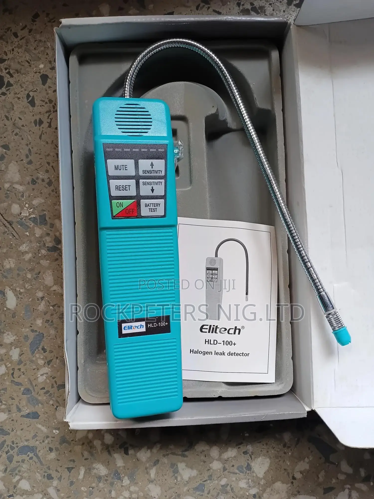 Elitech Hld-100+ Portable Halogen Hvac Leak Detector