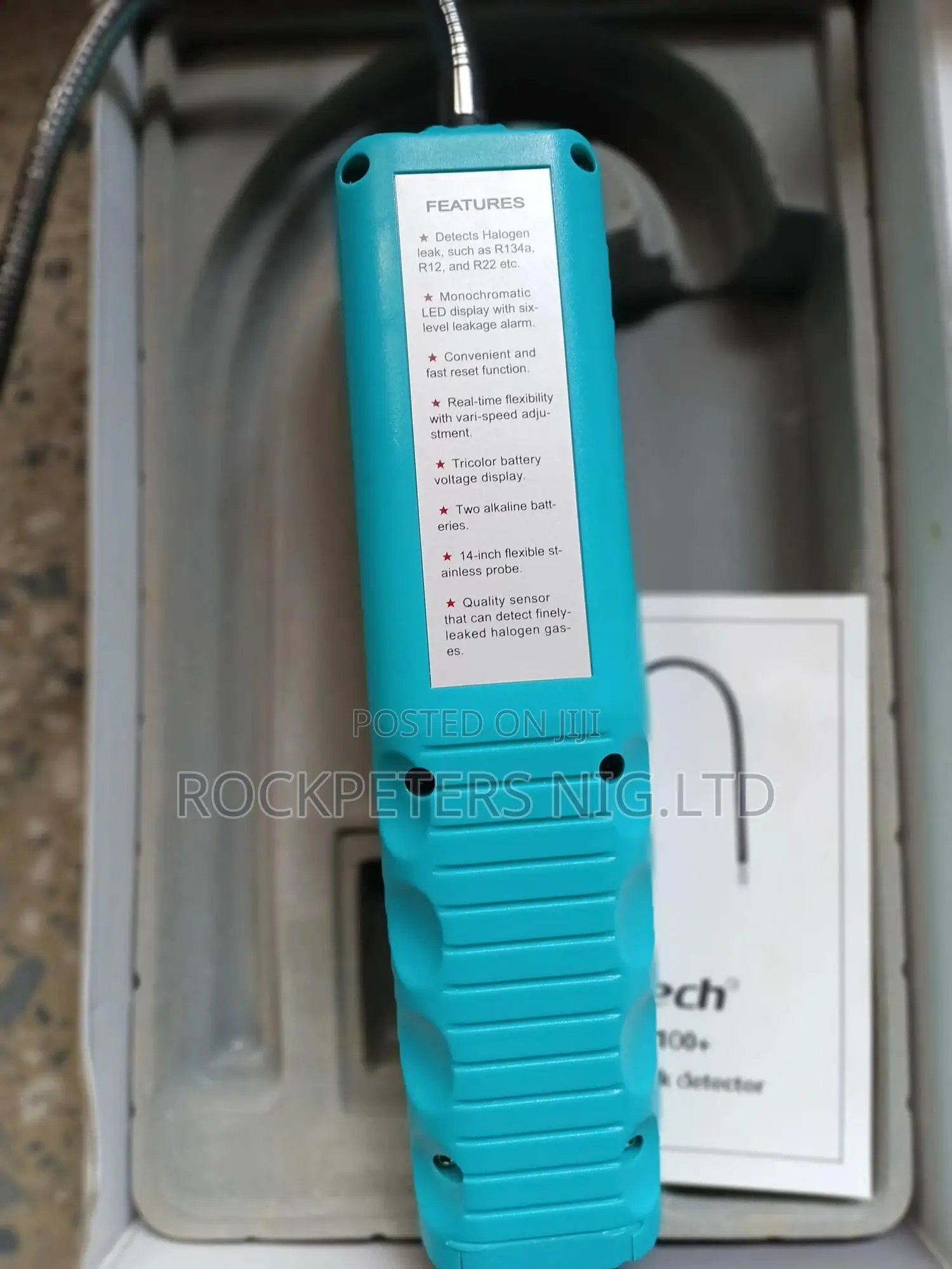 Elitech Hld-100+ Portable Halogen Hvac Leak Detector