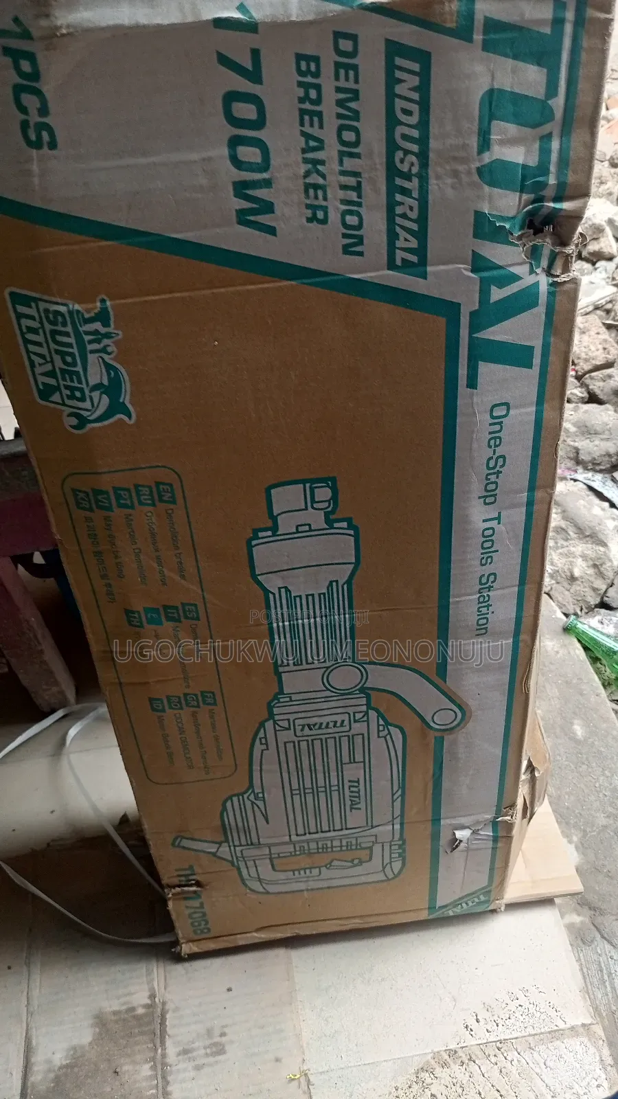 Total Demolition Hammer Drill