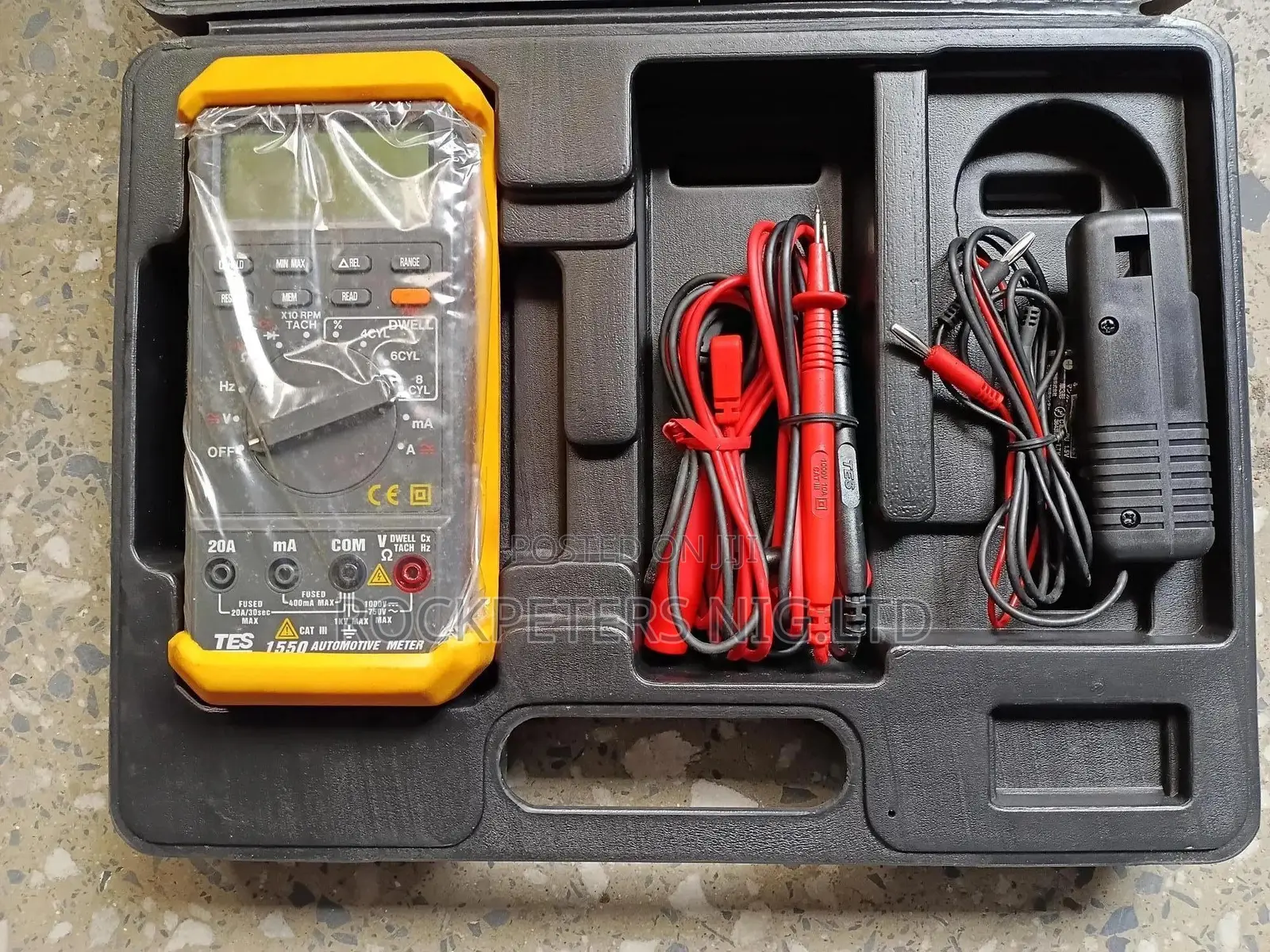 Tes1550 - Multimeter For Automotive Testing