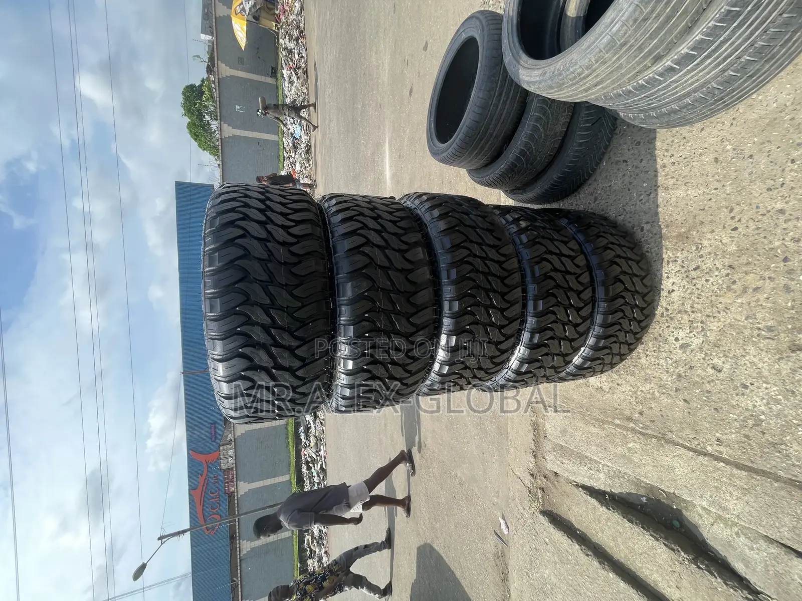 22 Inches Wrangler Rim and Tires Original