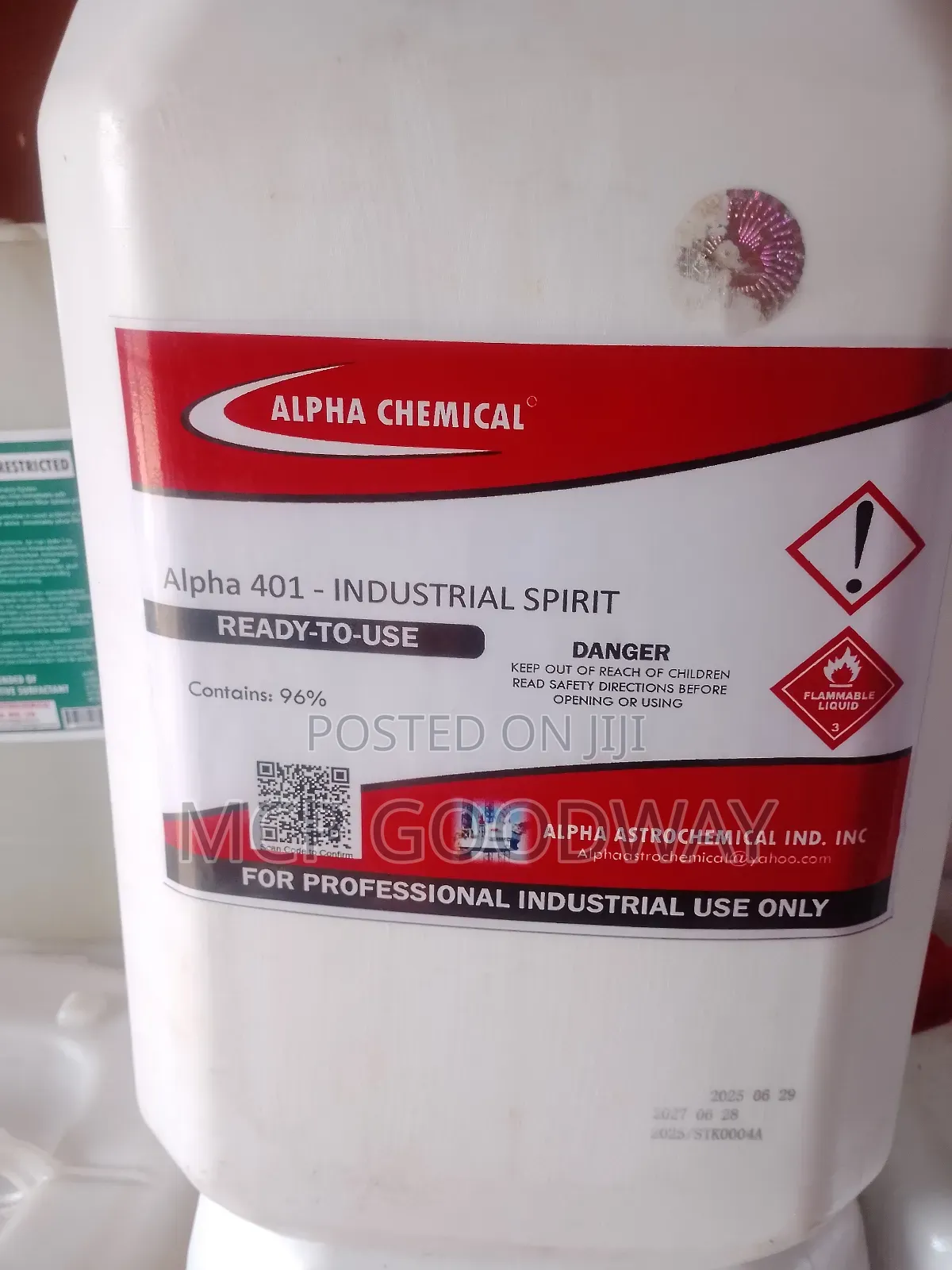 Industrial Spirit 96%