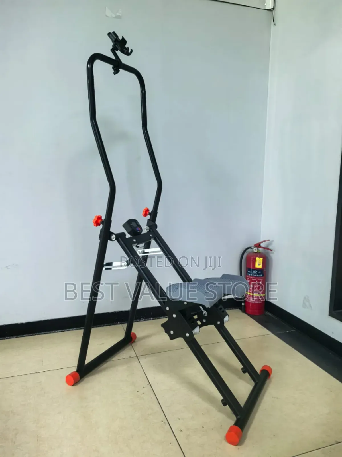Stair Climber With Phone Holder
