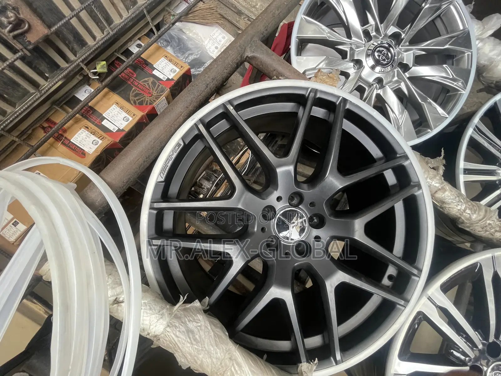 Original Black 22 Gle Mercedes Rim Amg