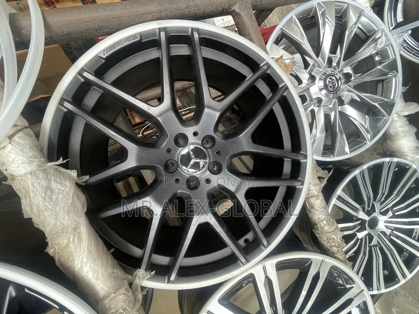 Original Black 22 Gle Mercedes Rim Amg