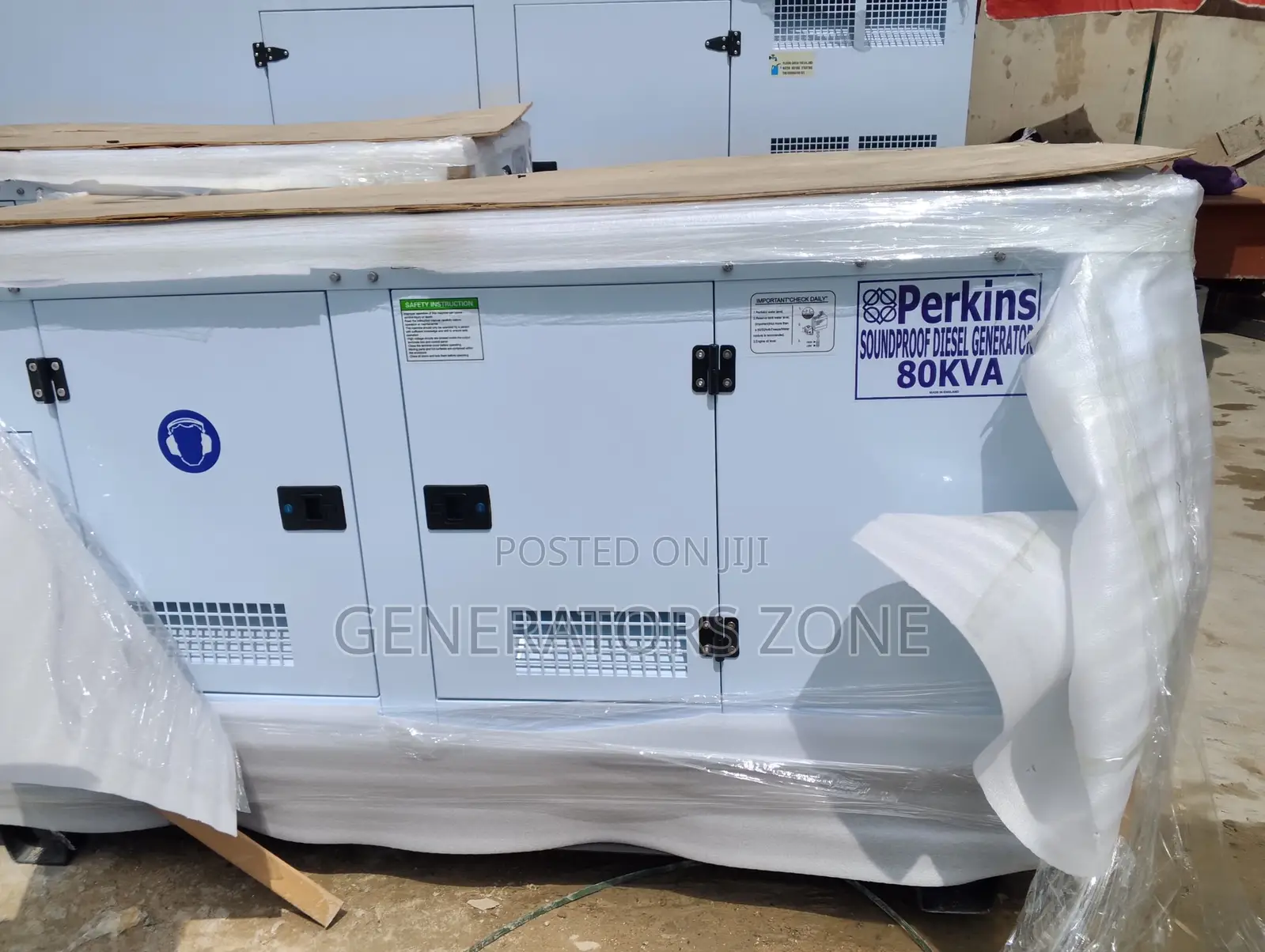80kva Perkins Soundproof Diesel Power Unit