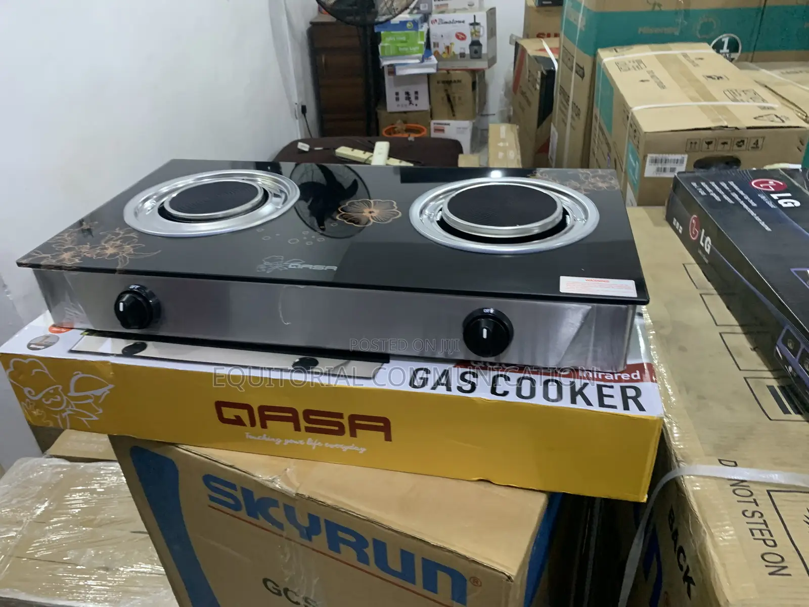 Qasa QGC-2bg Home Infrared Gas Cooker