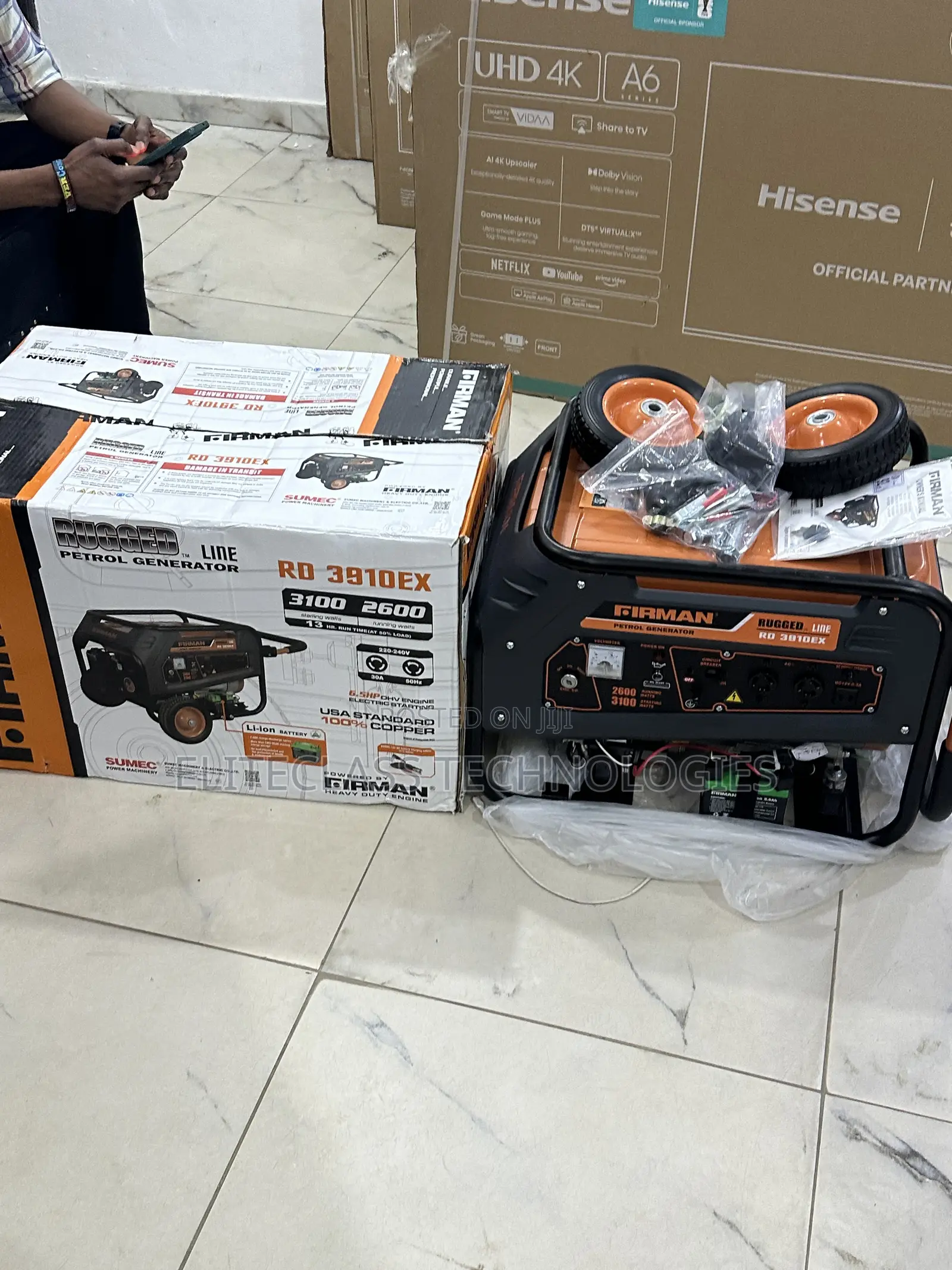 Brand New Firman Rd3910ex Power Generator
