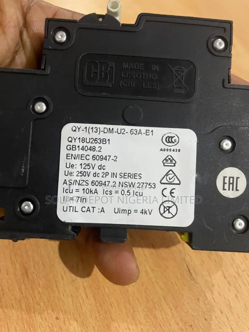 63a Midnite Dc Breaker 150vdc