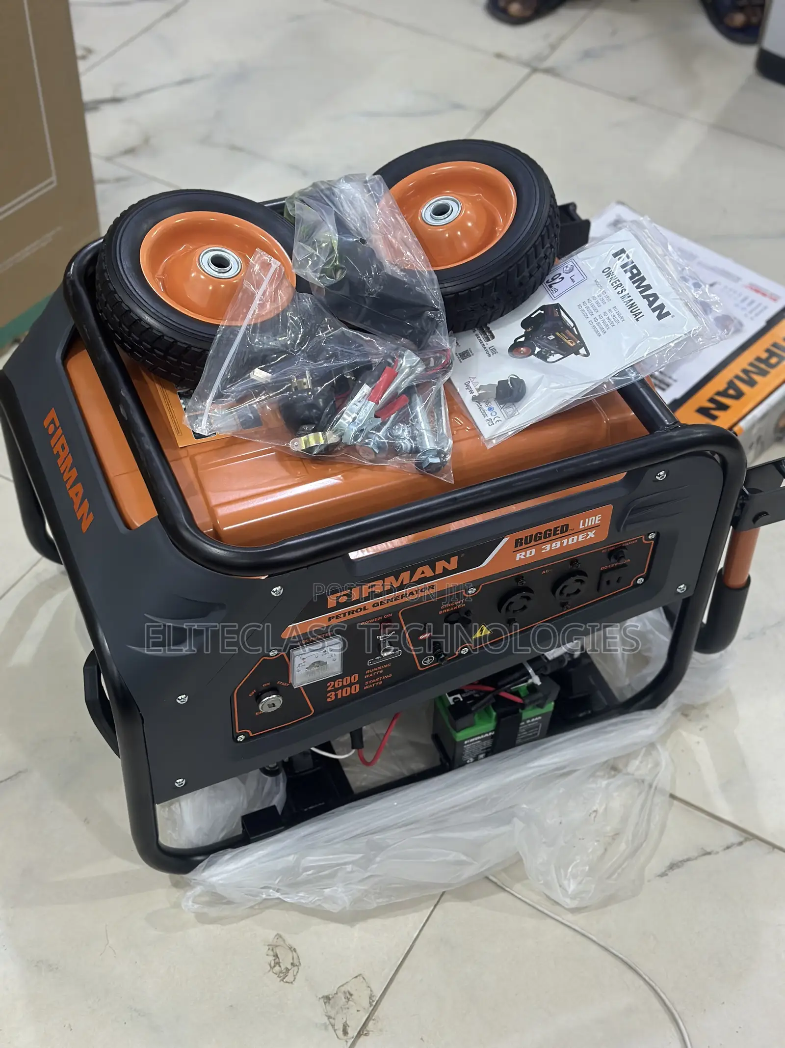 Reliable Firman Rd3910ex Utility Power Generaror