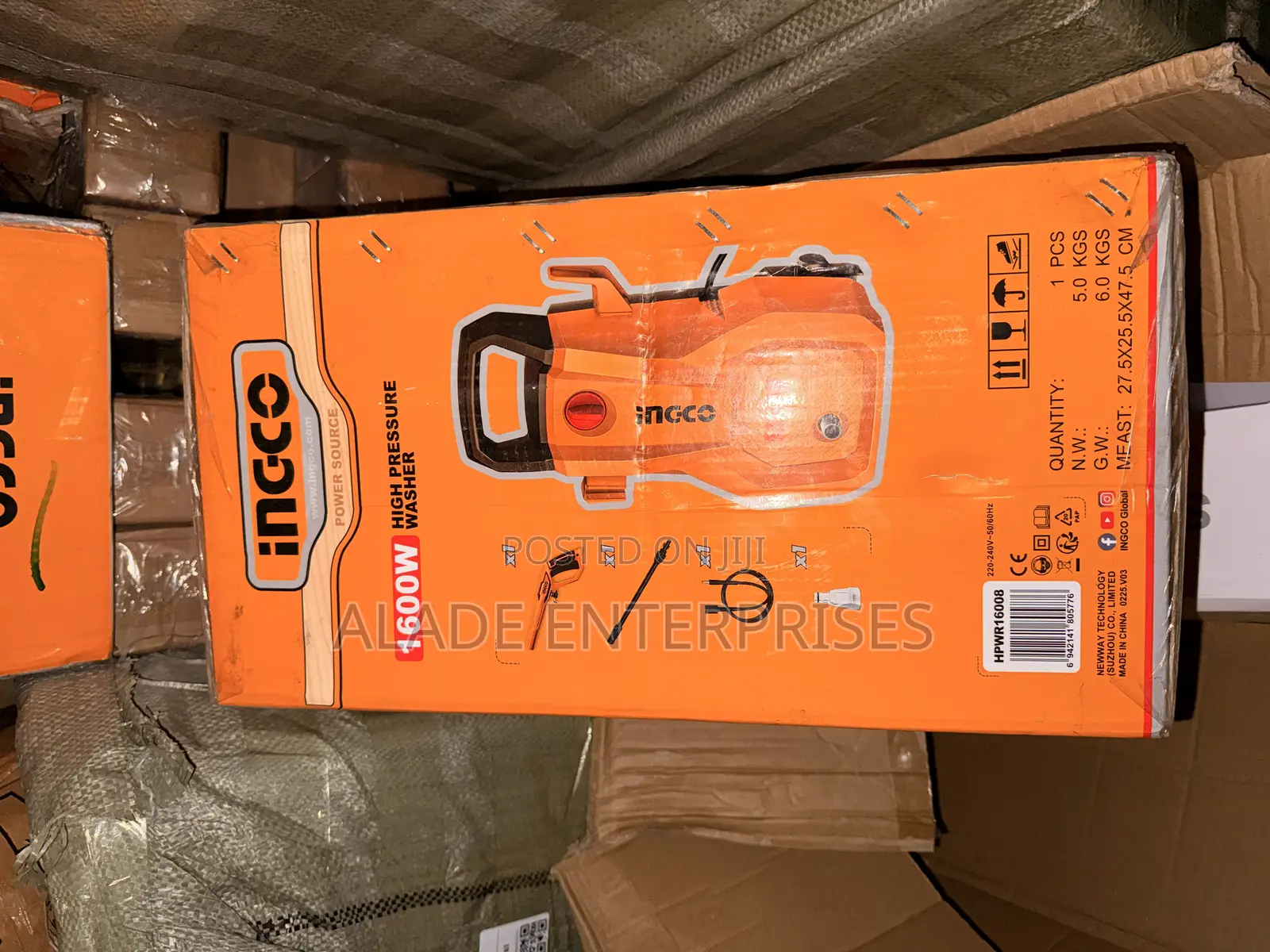 Ingco High Pressure Washer 1600w