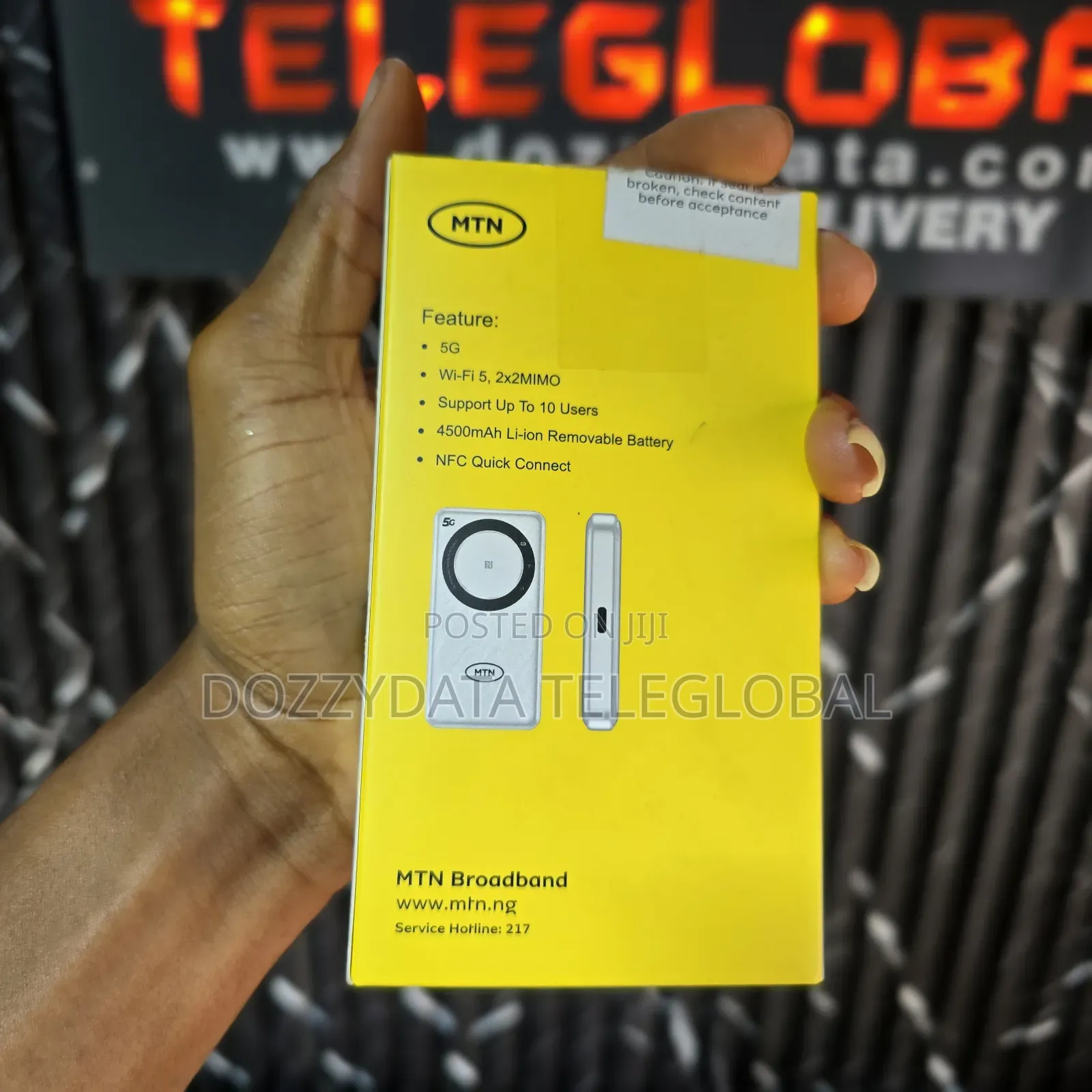 MTN 5g Broadband 5g Zte U30 Air