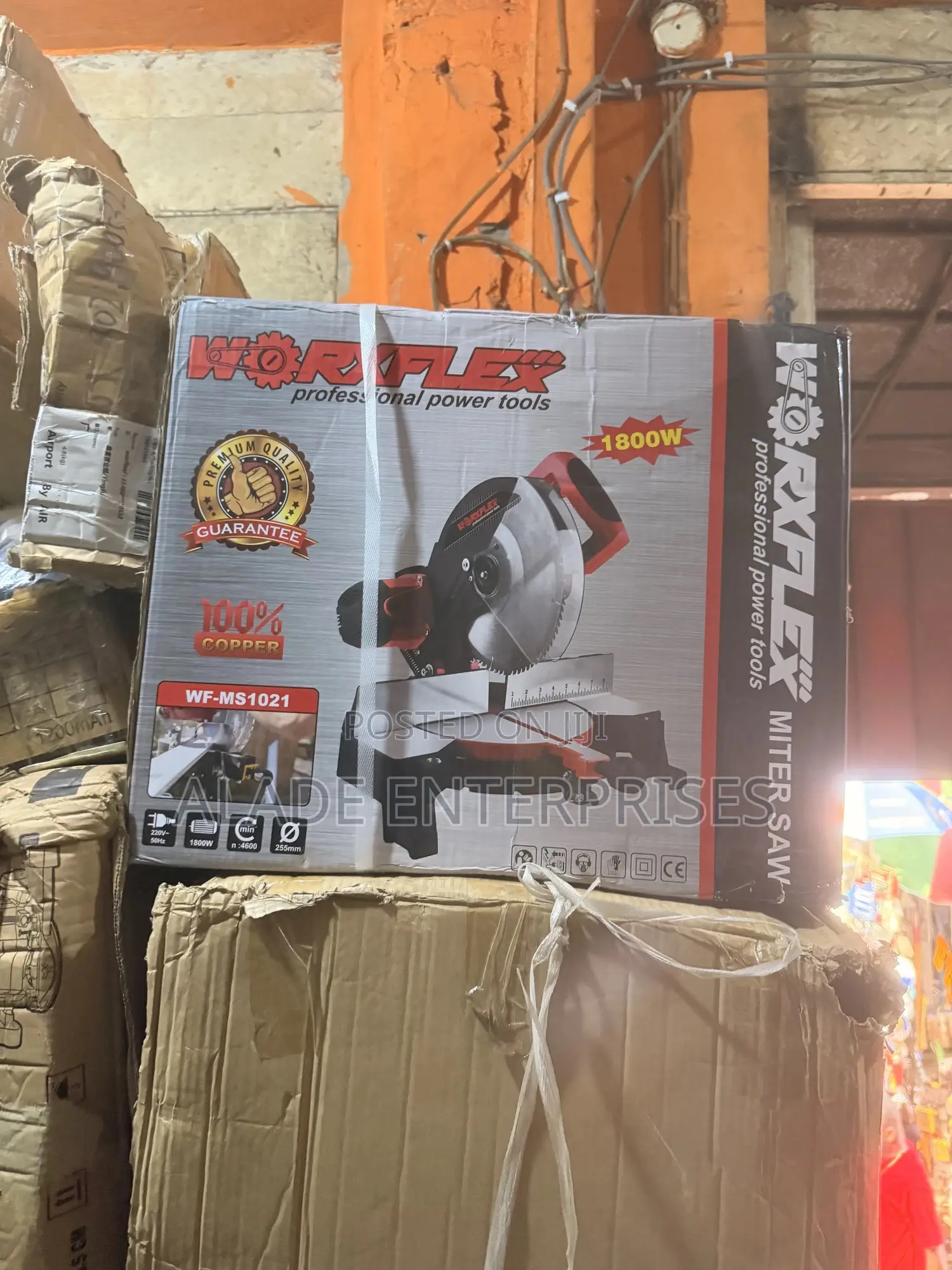 Worxflex Professional 1800w 10inch Miter Saw 100% Copper