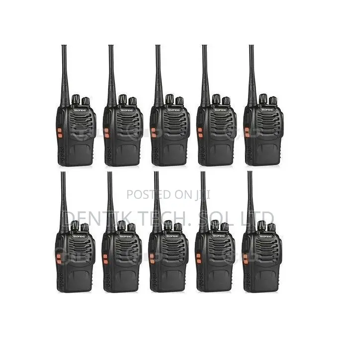 Bf-888s Two Way Radio Walkie Talkie - 10 Pieces.