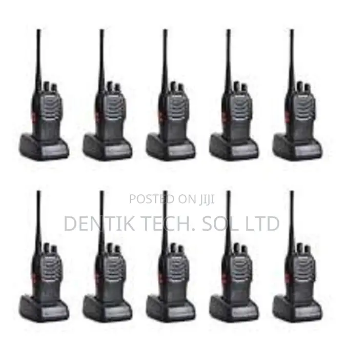 Bf-888s Two Way Radio Walkie Talkie - 10 Pieces.