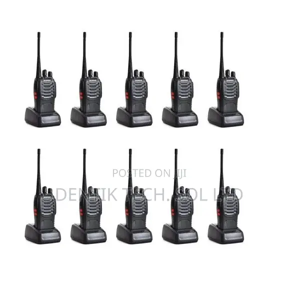 Bf-888s Two Way Radio Walkie Talkie - 10 Pieces.