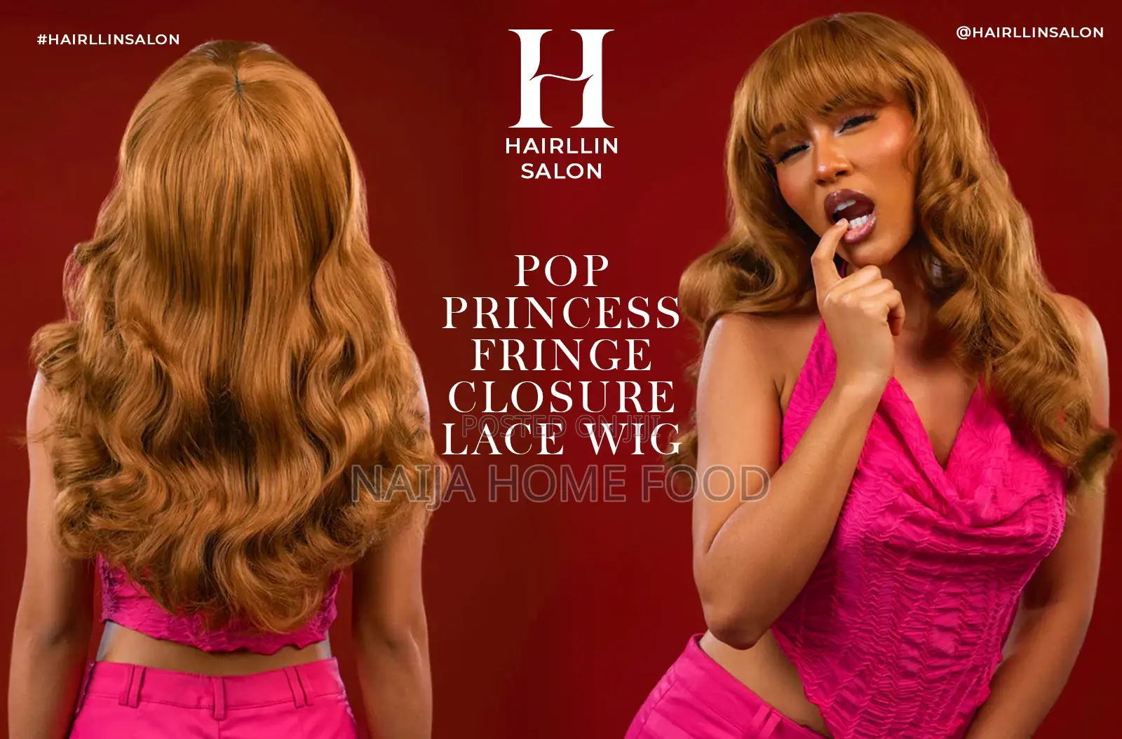 Order Pop Princessfringe Closure Lace Wig by Regirl at Hairllin Salon