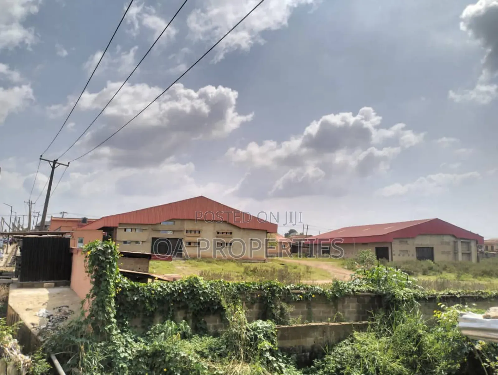 900sqm Warehouse at Adj, Akinyele Lg, Moniya Old Rd, Ojoo Ibadan.