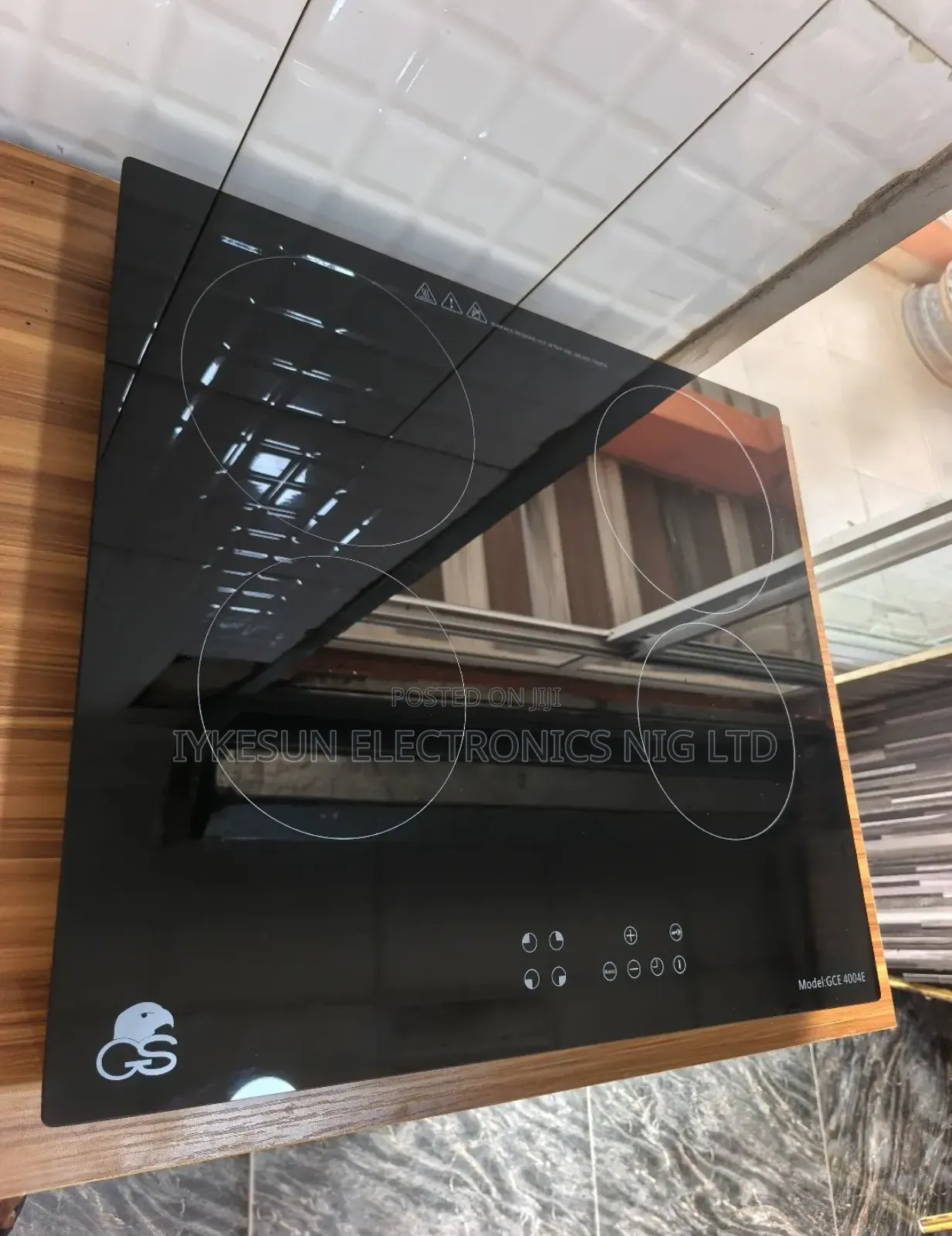 Original Gs Made in Turkey Built-in Induction 4 Burner Electric Cooker