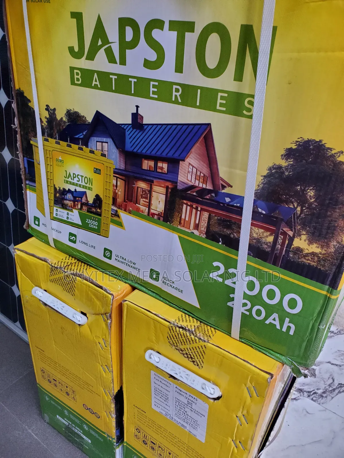 Japston Tubular Battery 220ah