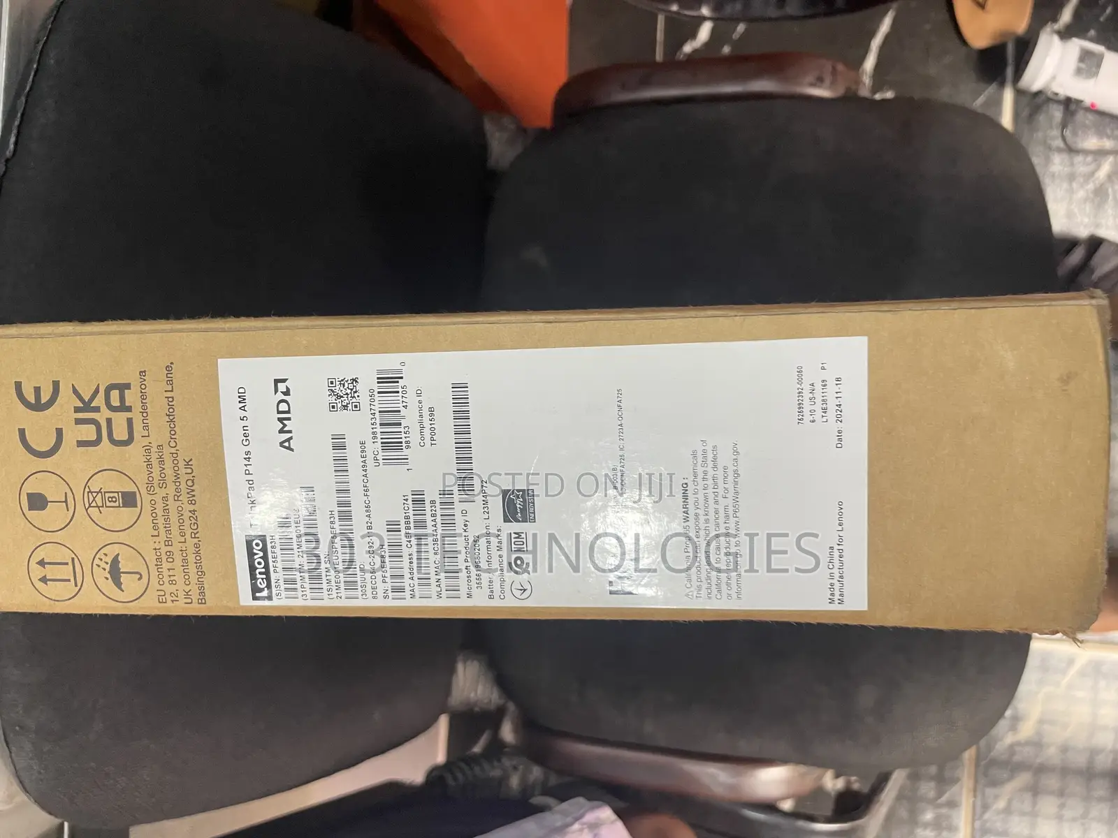 New Laptop Lenovo 16GB AMD Ryzen SSD 512GB