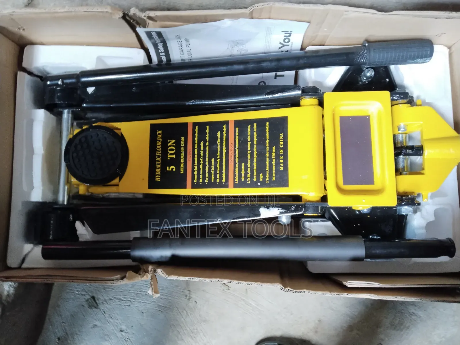 5t Hydraulic Floor Jack.