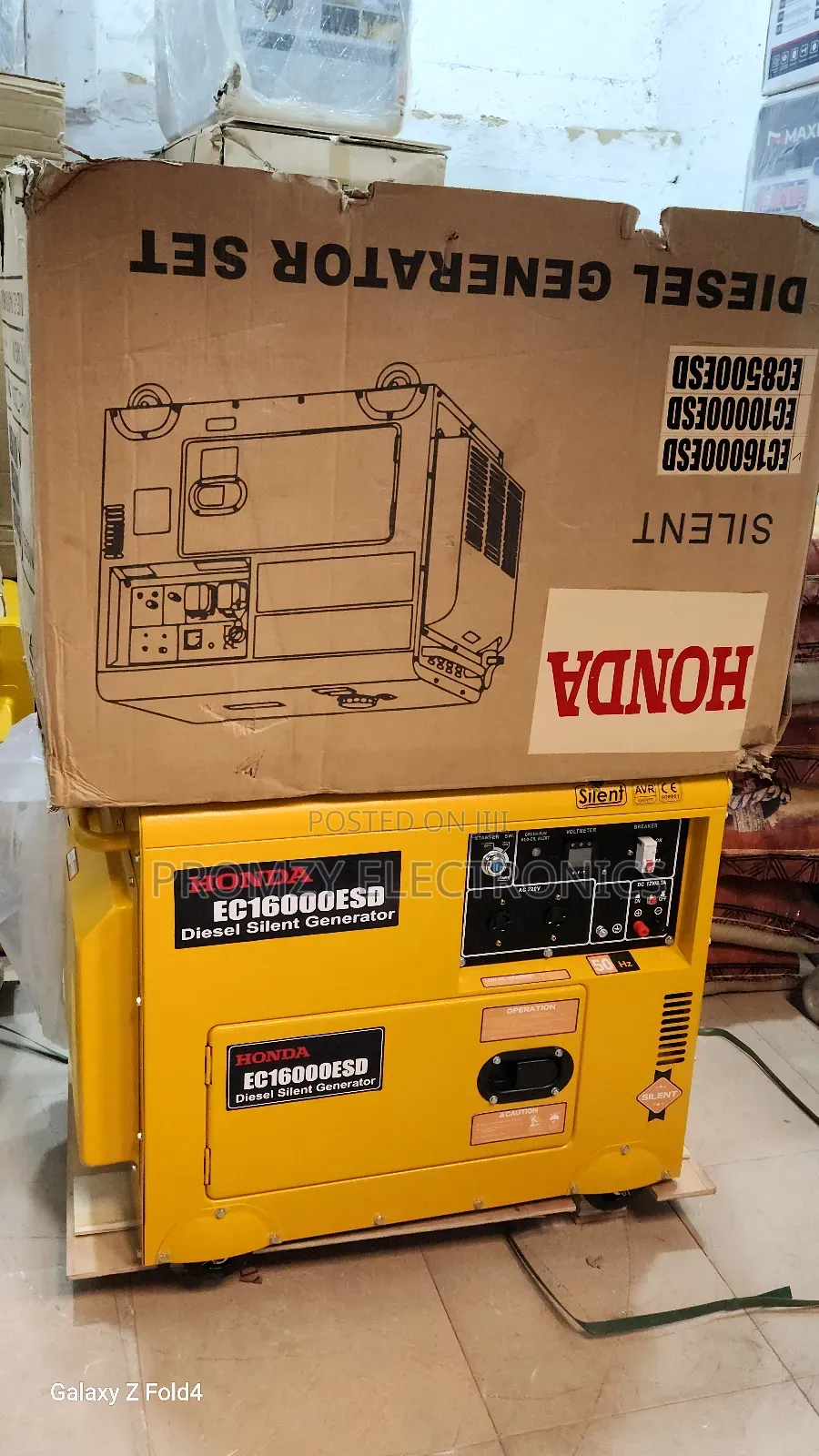 10.5kva Honda Diesel Soundproof Generator 100% Copper Coil