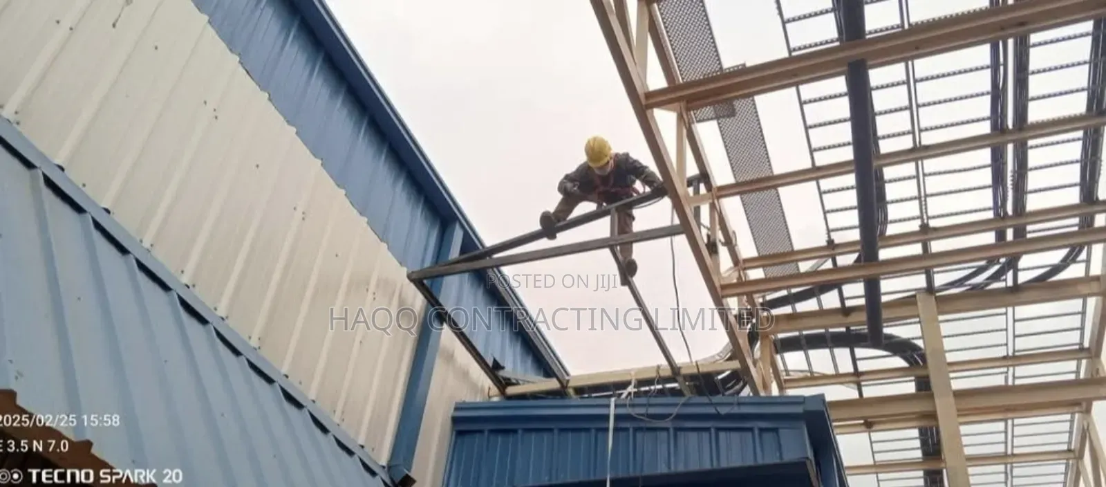 Cable Tray Fabrication and Welding