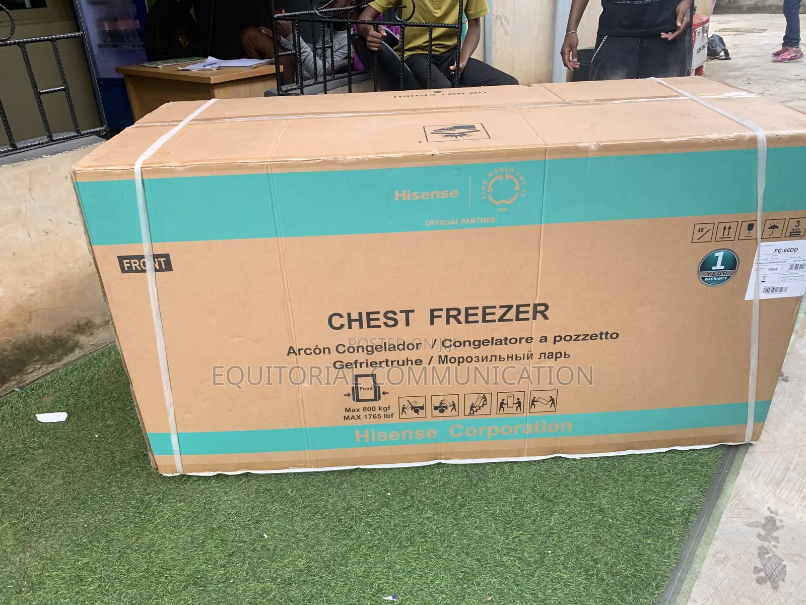 Hisense Fc-66dd Large Capacity Chest Freezer