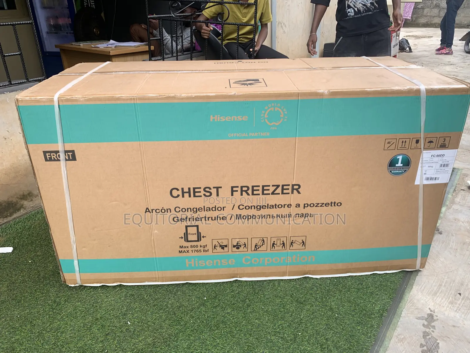 Hisense Fc-66dd Heavy-Duty Deep Freezer