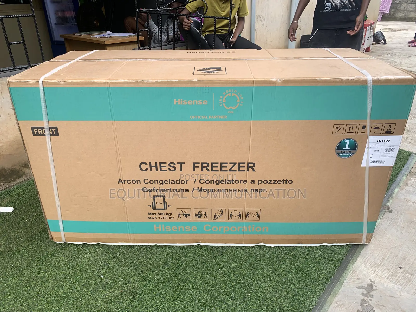 Hisense Fc-66dd Extra-Large Chest Freezer