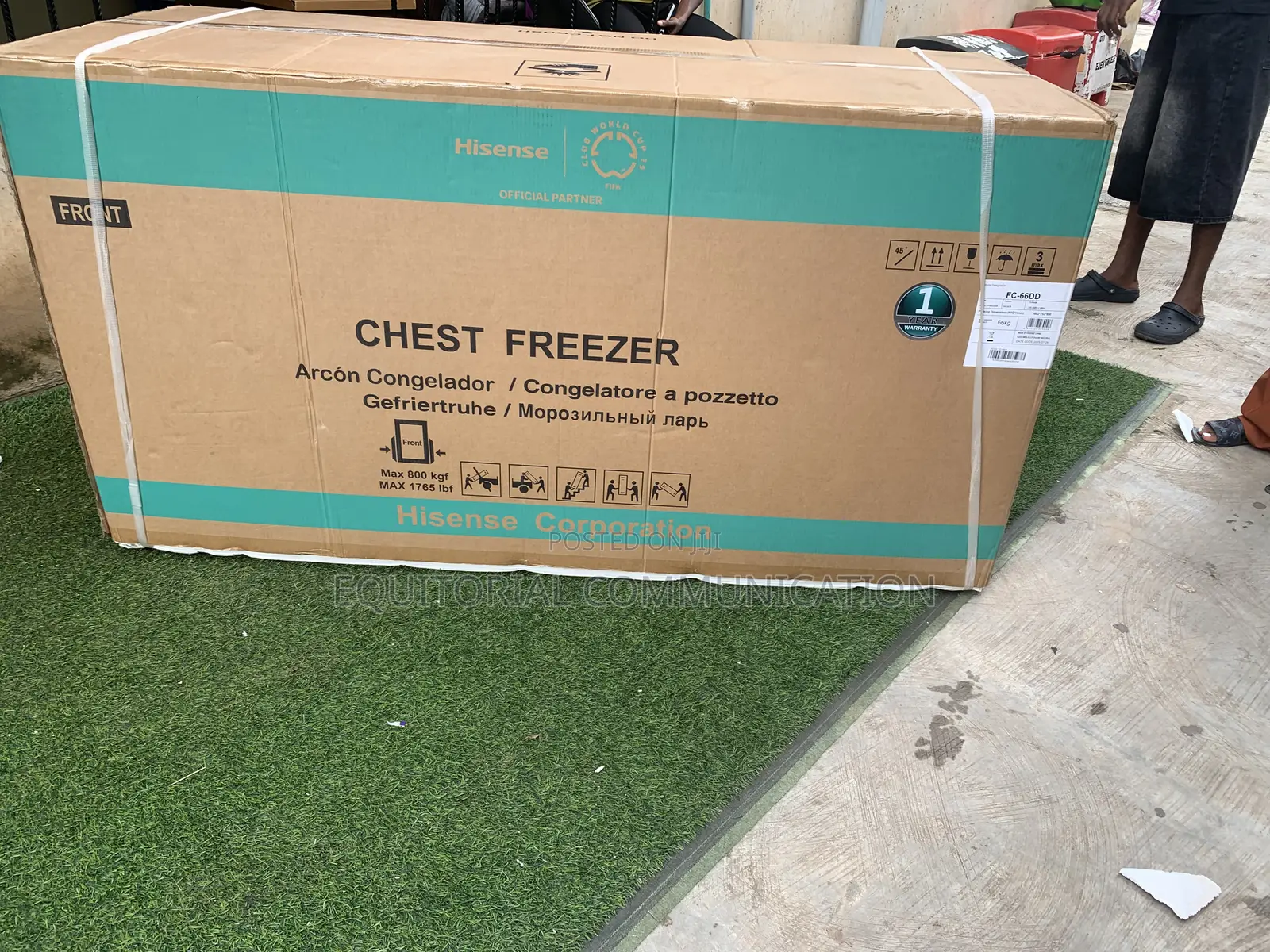 Hisense Fc-66dd Freezer With Adjustable Thermostat