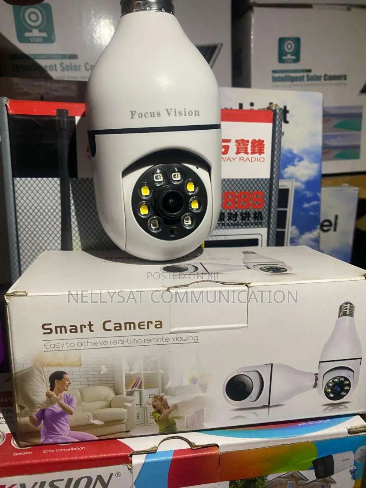 Indoor CCTV Camera Bulb