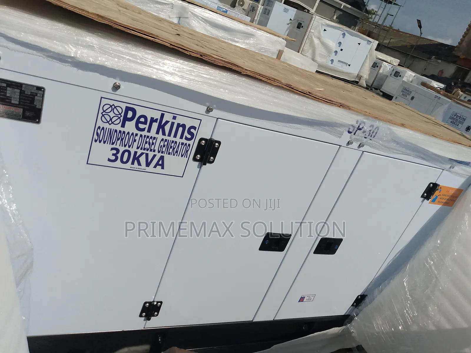 Perkins 403d-11g 30 Kva 3-Phase Diesel Generator – Canopy Type