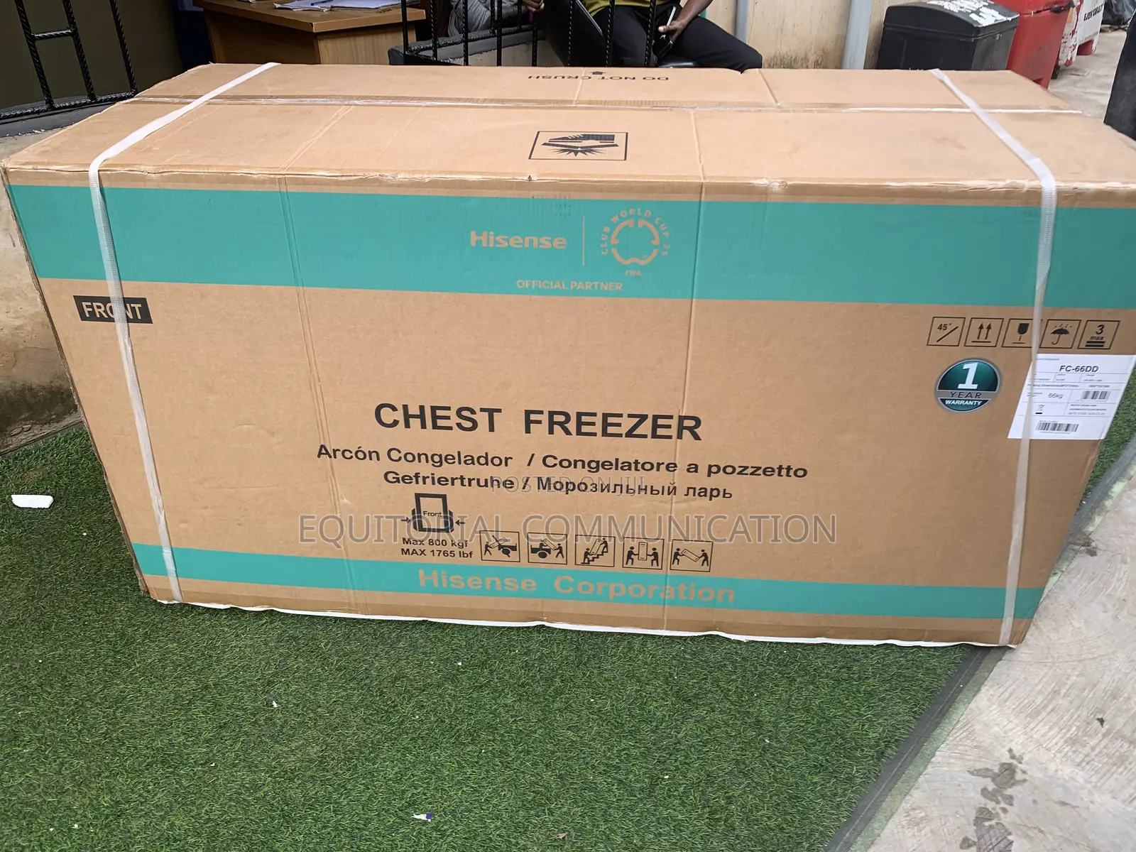 Hisense Fc-66dd Large Deep Freezer for Restaurants