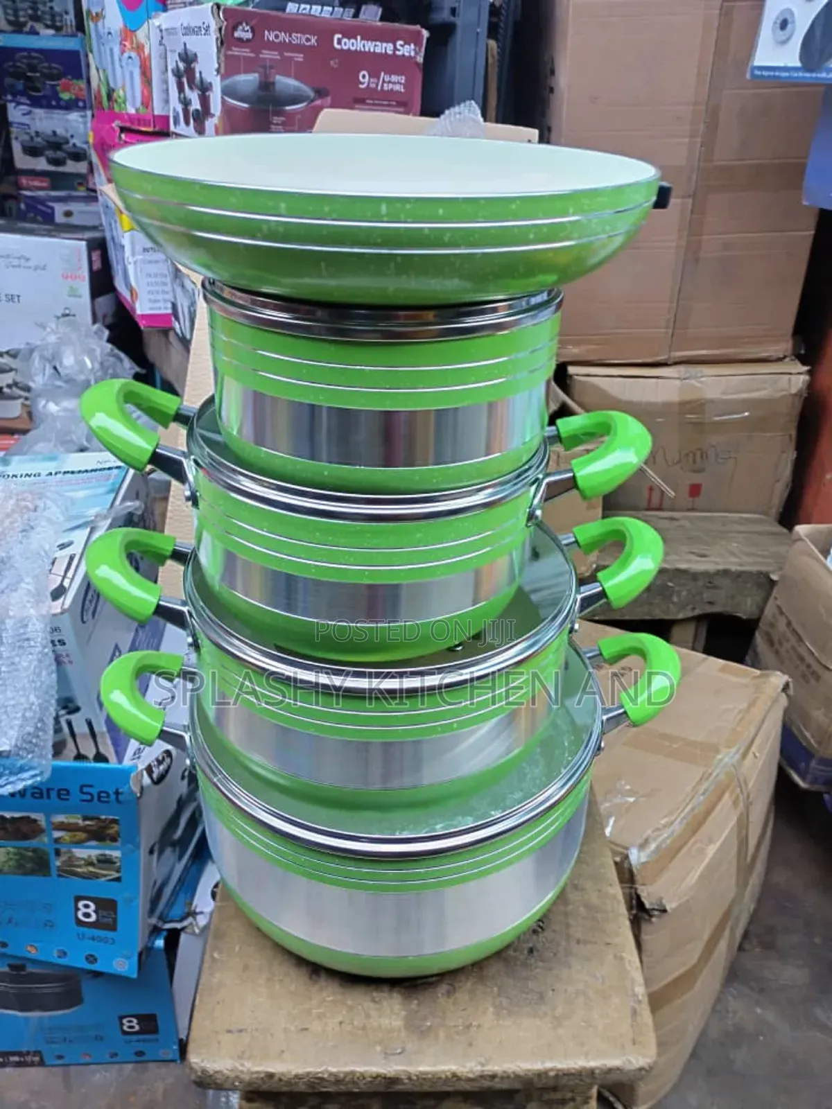 Non Stick Cookware Pot Set With Frypan
