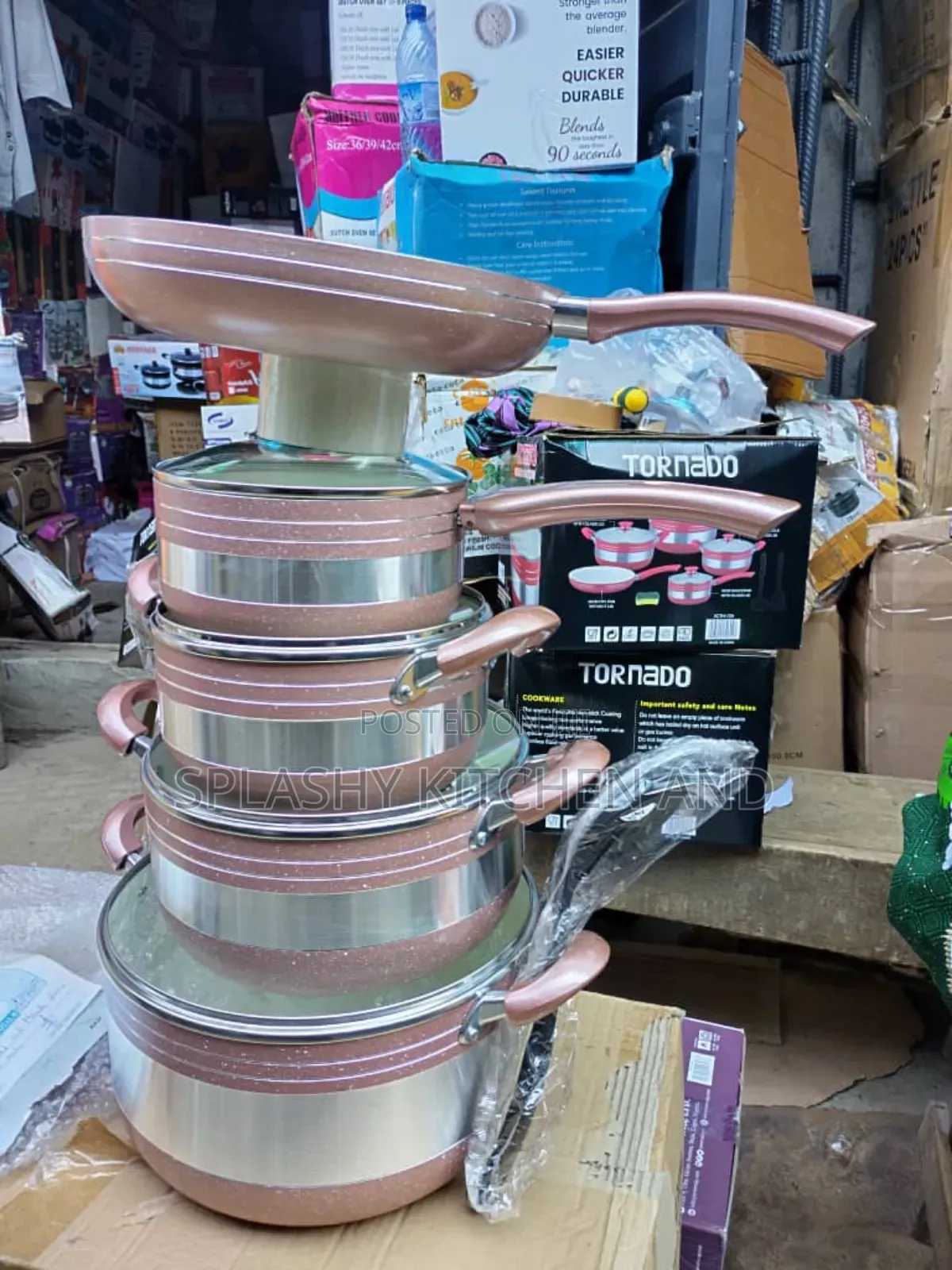 Non Stick Cookware Pot Set With Frypan