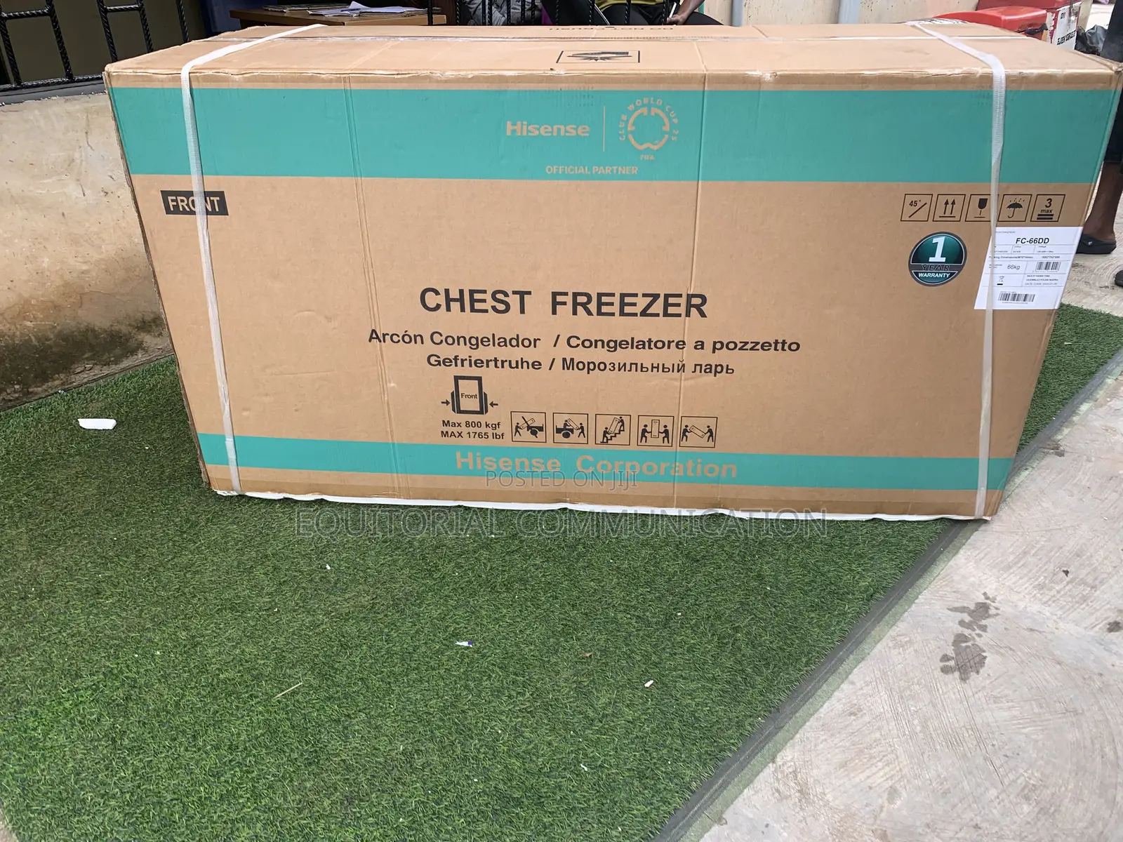Hisense Fc-66dd Super Capacity Chest Freezer