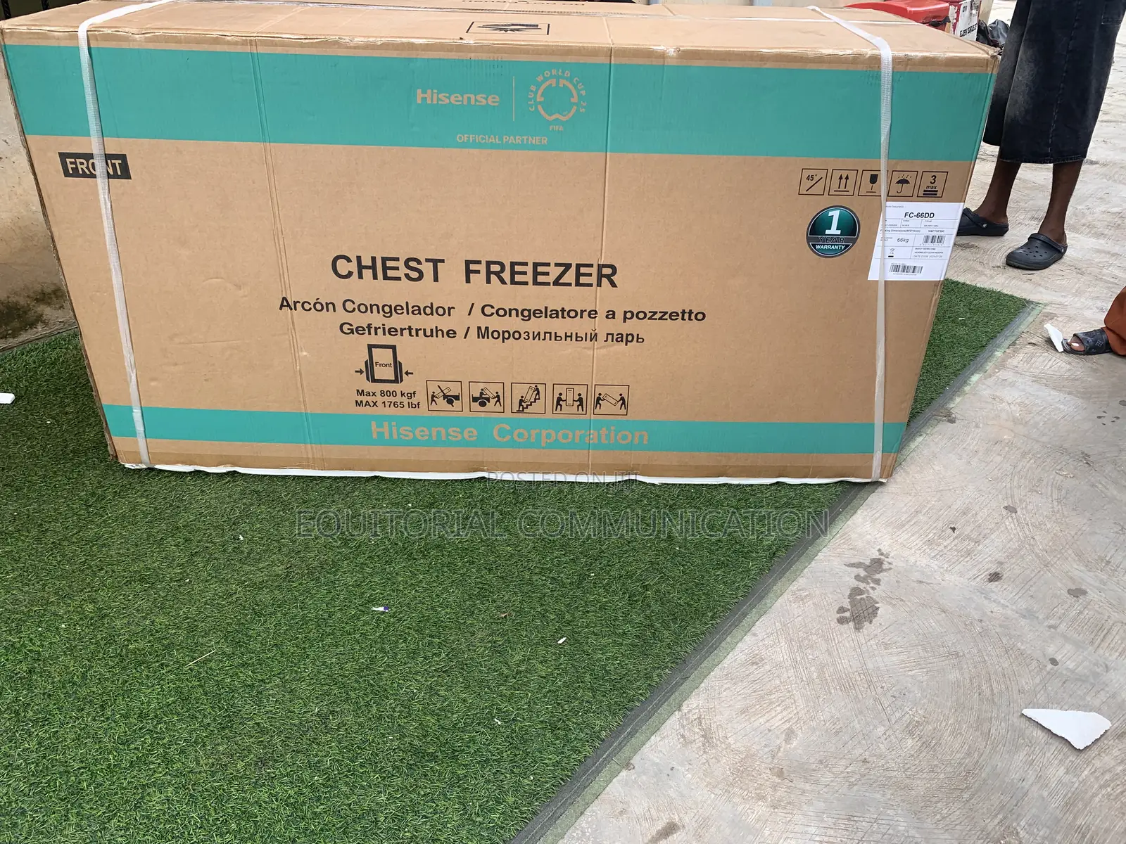 Hisense Fc-66dd Freezer With Fast-Freeze Mode